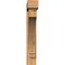 Ekena Millwork Imperial Block Smooth Bracket w/ Offset Brace, Western Red Cedar, 7 1/2"W x 42"D x 48"H BKT0806X42X48IMP05SWR - alternate 3